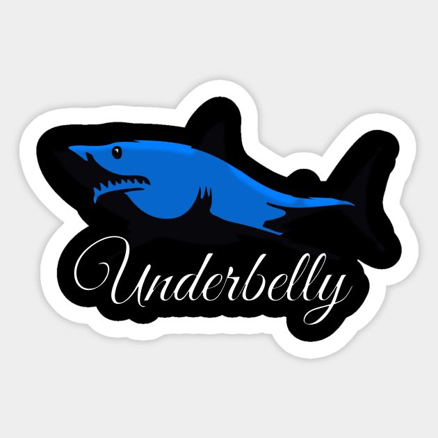 Underbelly by Basement Mastermind Sticker by BasementMaster